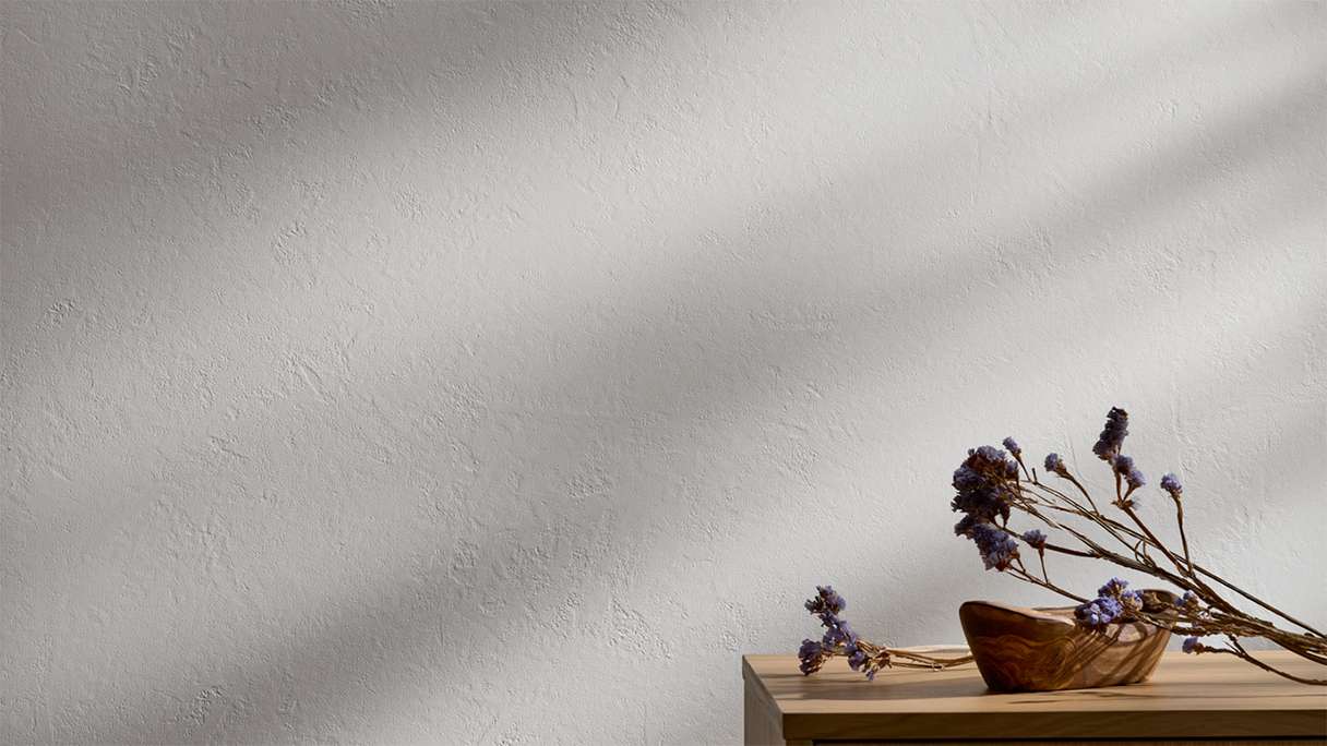 planeo Revêtement mural SPC - CeraRock Tile Concrete White 120 x 60 cm