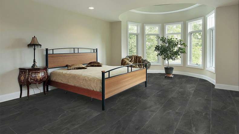 Stratifié planeo - Stone 2.0 Marmorata Grigia High gloss (FE00673)