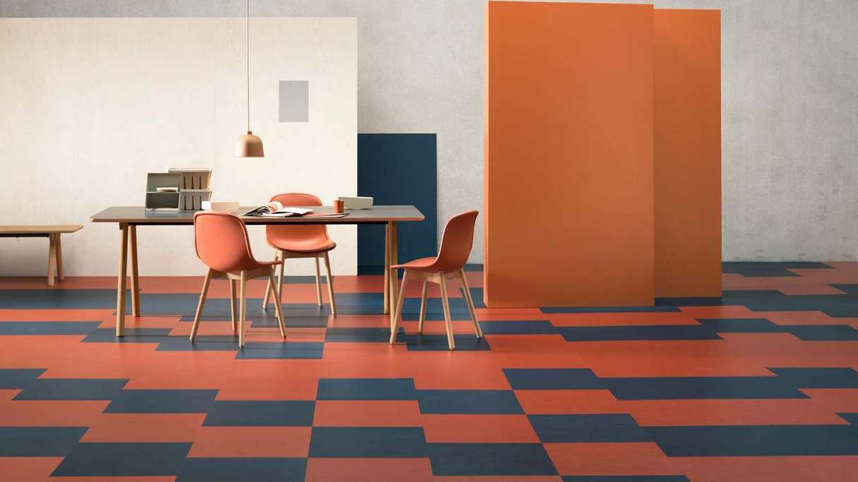 Forbo Linoleum Marmoleum Walton - Berlin red 3352 - 2.5mm