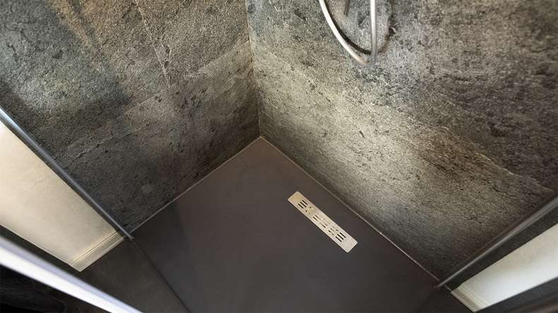 planeo EVOLITH Slate&Stone - Revêtement mural en pierre naturelle Urban Grey 1220 x 610 mm