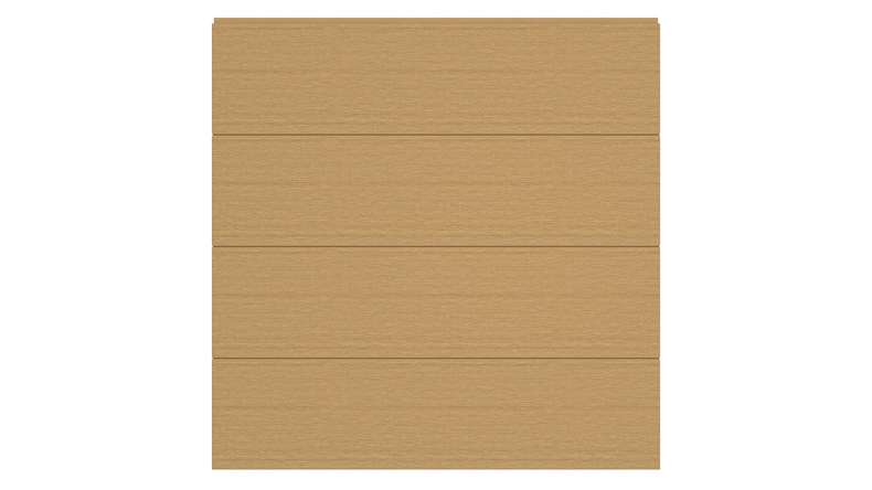 planeo INFINITY - WPC CoEx Steckzaun Sand 176 x 183 cm
