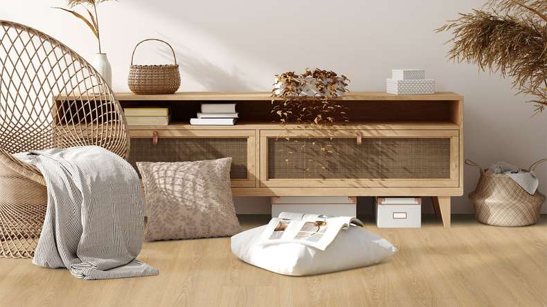 Gerflor Vinile ad incastro - Virtuo 30 Rigid Acoustic EIR Bohem Honey | isolamento acustico integrato (39111458)