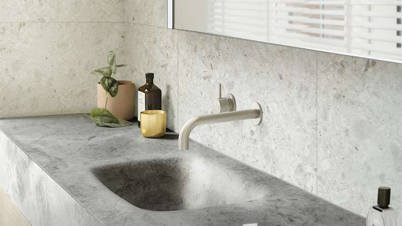 planeo StrongWall - rivestimento in plastica per terrazzo 65 x 37,5 cm