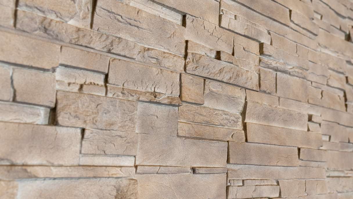 planeo rivestimento murale Novistone DS pietra laminata Limestone - 1054 x 334 mm