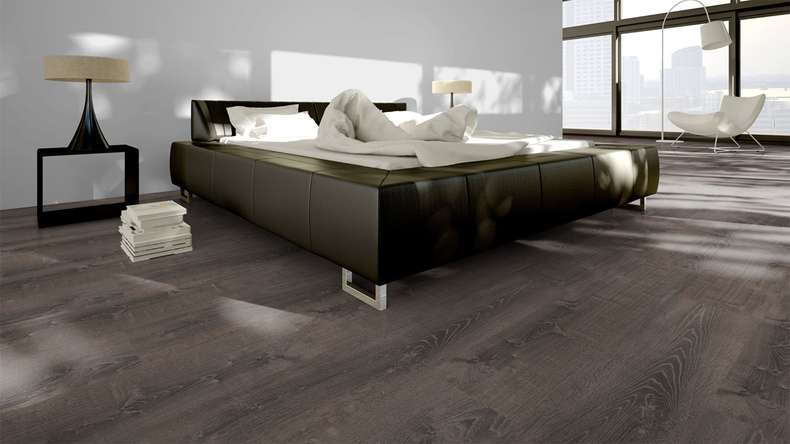 Skaben Vinile ad incastro - ProfiKlick Grigio rovere fumé | goffratura sincrona (SP-6200195)