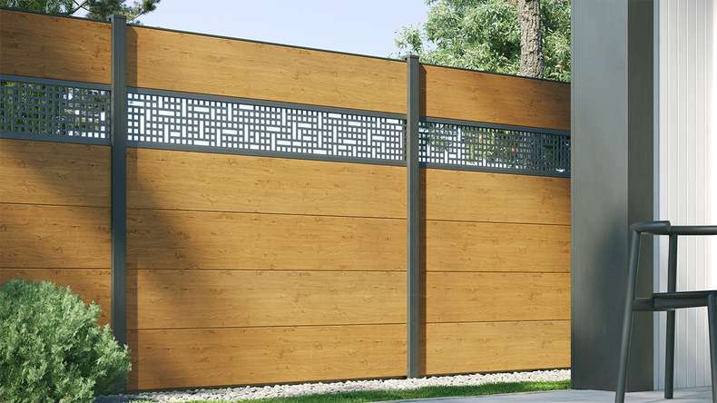 planeo Gardence - lame décorative Mesh 179,5x25,5x0,15 cm