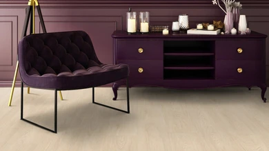 Gerflor Vinile ad incastro - Virtuo 55 Rigid Acoustic EIR Blomma Cream | isolamento acustico integrato (39061463)