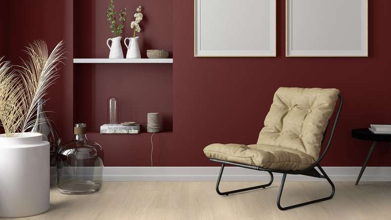 Gerflor Klick Vinyl - Virtuo 55 Rigid Acoustic EIR Blomma Cream | Trittschalldämmung integr. (39061463)
