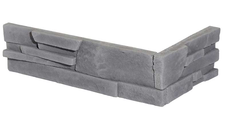 planeo StoneWall Solid Winkelriemchen - Schiefer