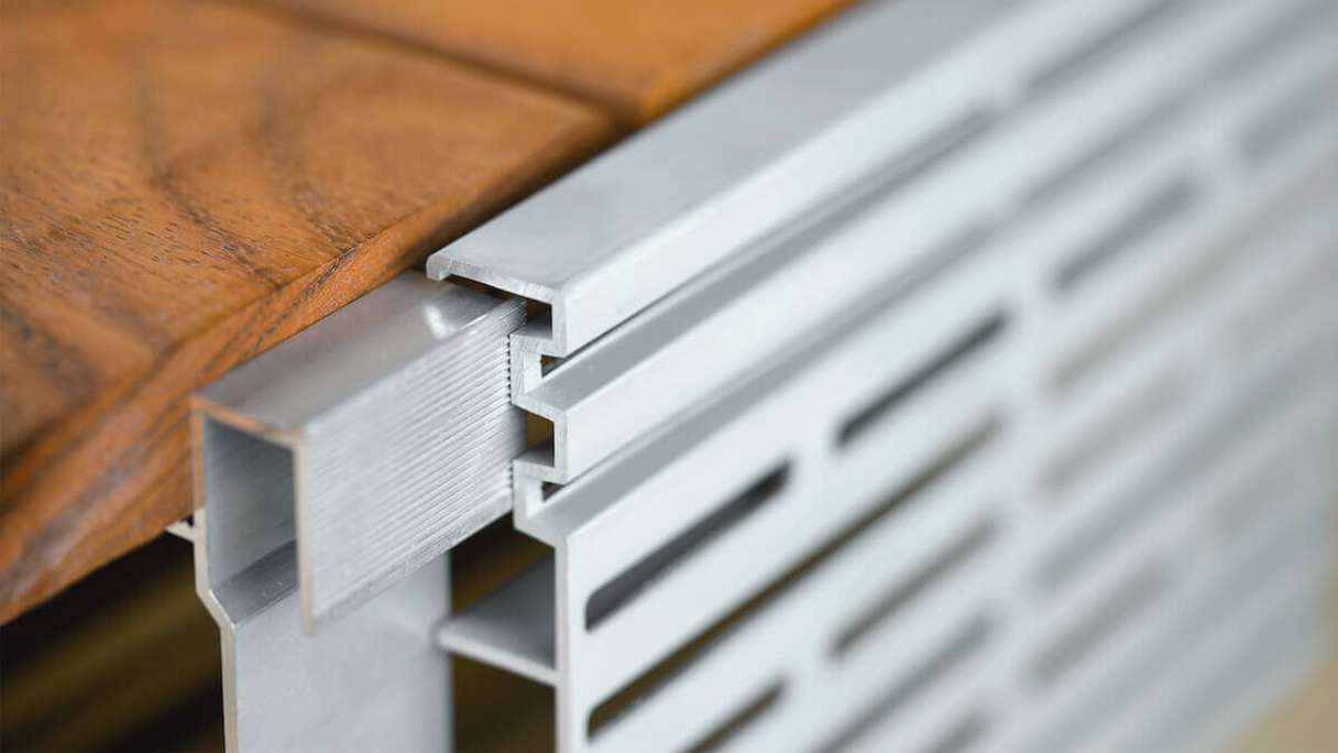 profil de ventilation des terrasses planeo 1200x150x20mm