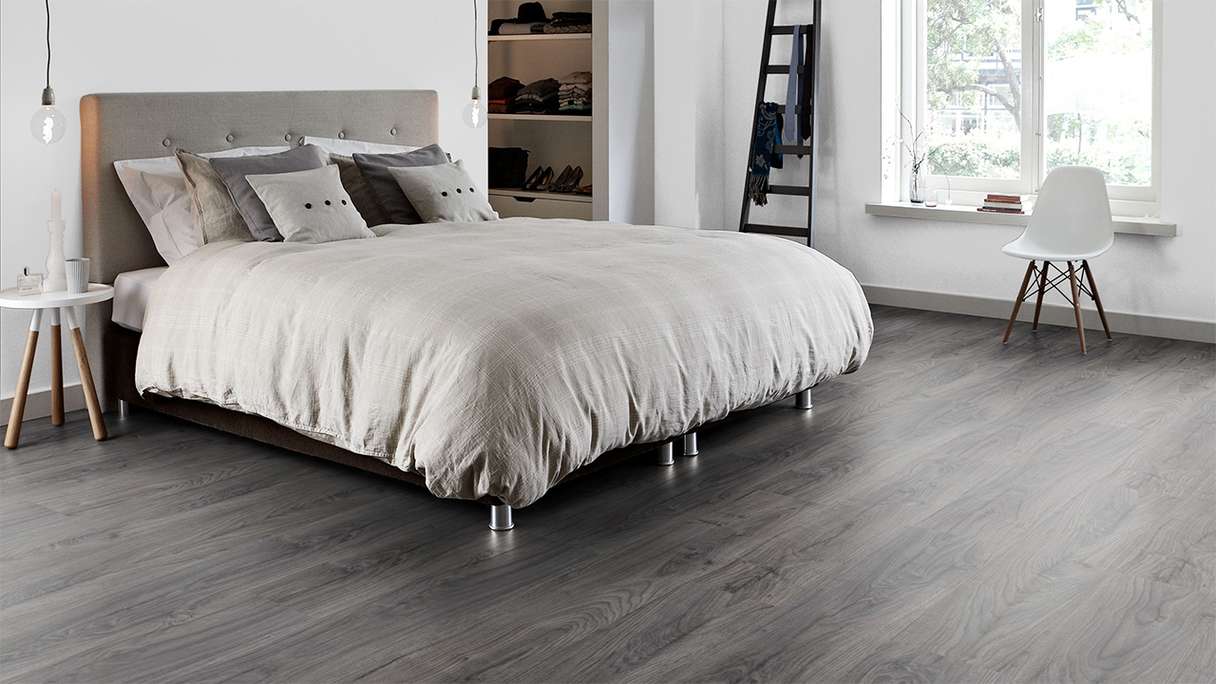 Forbo Allura Wood 55 vinile adesivo - Rovere antracite rustico (60306DR5)