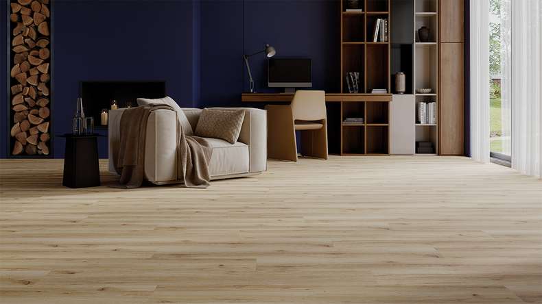 planeo Vinile rigido a incastro - HOMEtec Basic 30 IXPE Earth Oak | Isolamento acustico integrato (RP-E30-4)