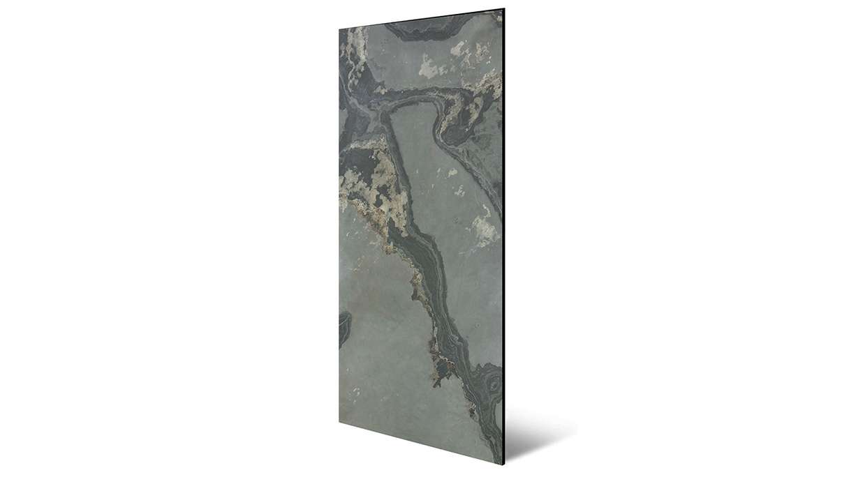 pannello acustico planeo - MixWall Mineral Mood Antique Slate 52 x 104 cm | pietra vera (PLMW-30411C)