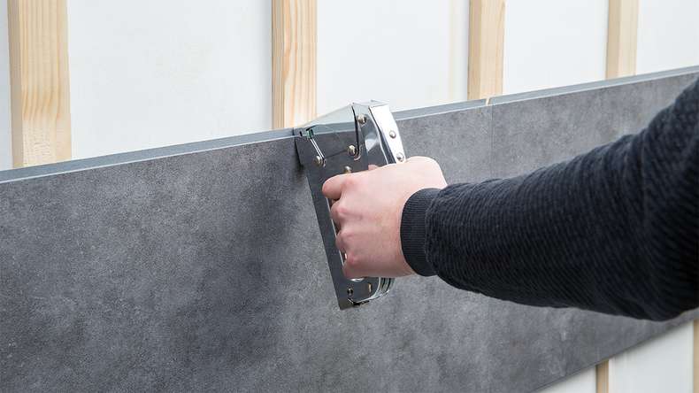 Wandverkleidung Kunststoff - planeo StrongWall - Light Cement