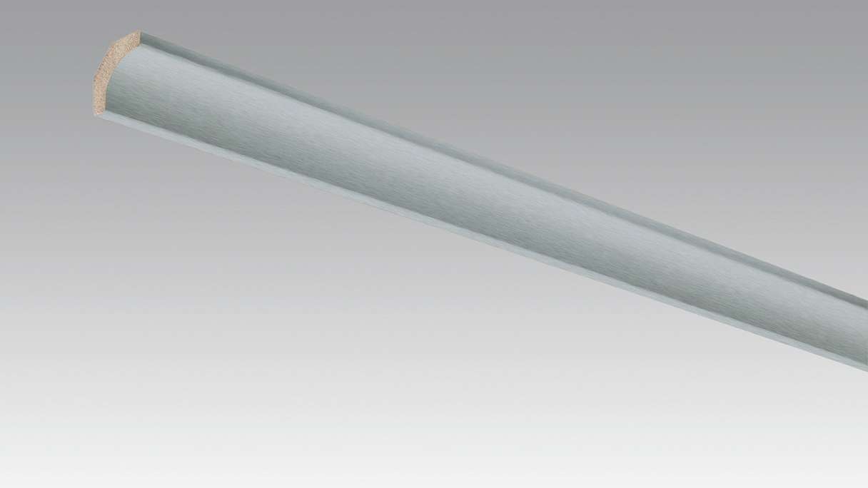 Plinthes MEISTER plinthes à gorge en acier inoxydable DF 063 - 2380 x 22 x 22 mm (200034-2380-00063)