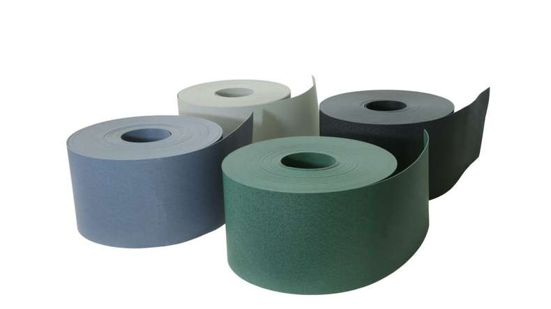 Striscia di protezione visiva in PE nero rotolo da 50 m