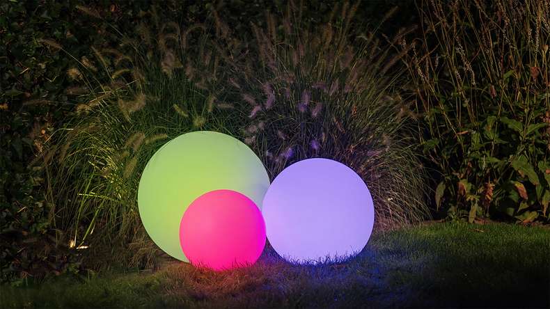 planeo Eclairage de jardin 12V - Lampe décorative LED Deco 50 Smart (Zigbee) - 5W 280 lumens