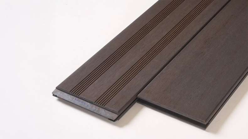 decking in legno planeo - Bamboo granite grey 20 x 140 x 2200mm liscio/francese