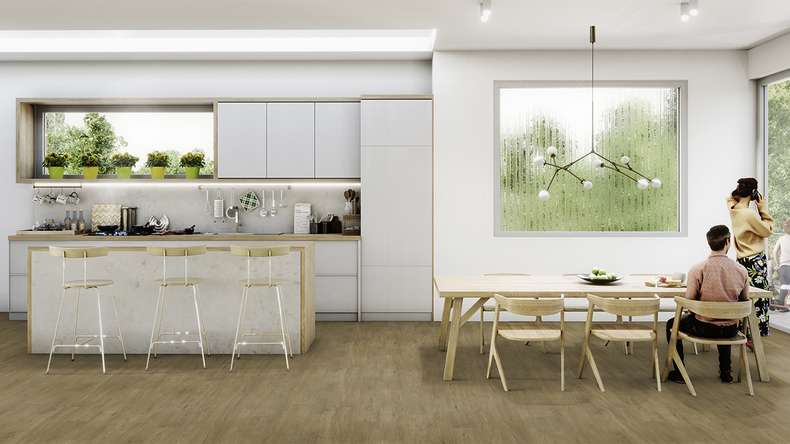 Gerflor CV-Belag - HQR Nature 2464 Otelo Nutmeg