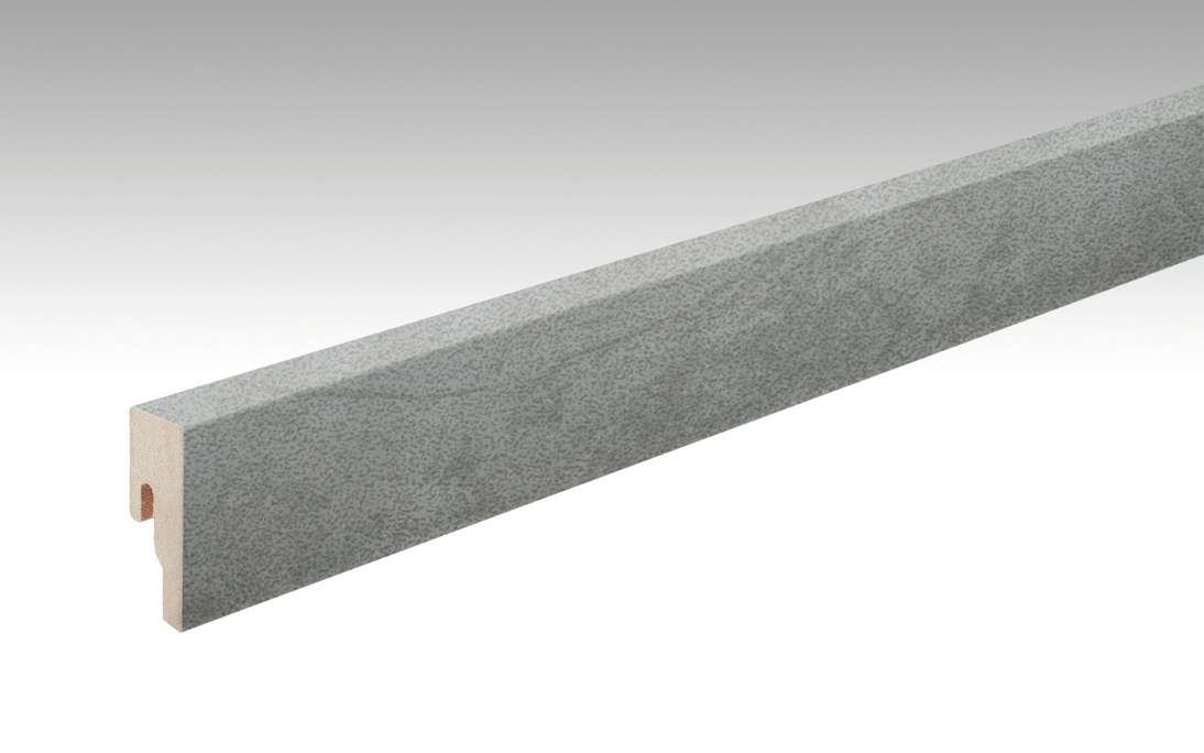 MEISTER Sockelleisten Fußleisten Schiefer grau 6136 - 2380 x 50 x 18 mm (200015-2380-06136 - 6963236136)