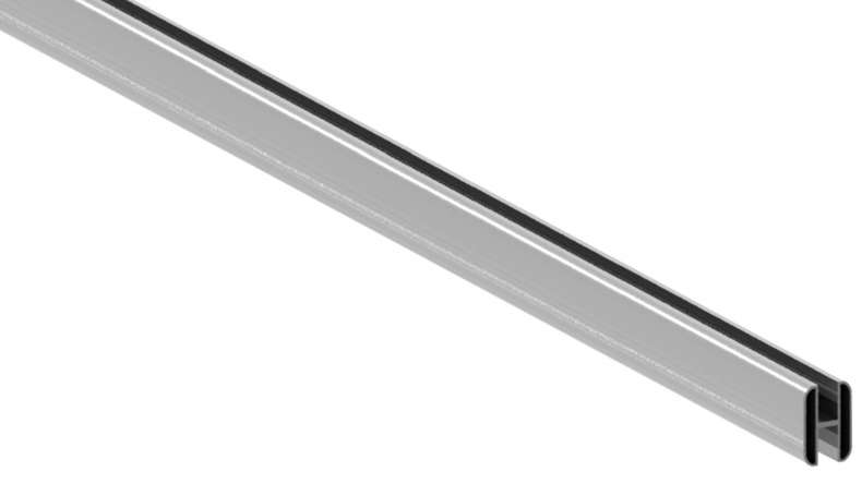 planeo Gardence - H-Profil 180 cm Silbergrau
