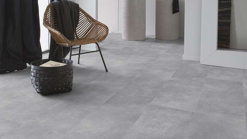 Gerflor vinyle adhésif - Creation 30 Bloom Uni Pearl