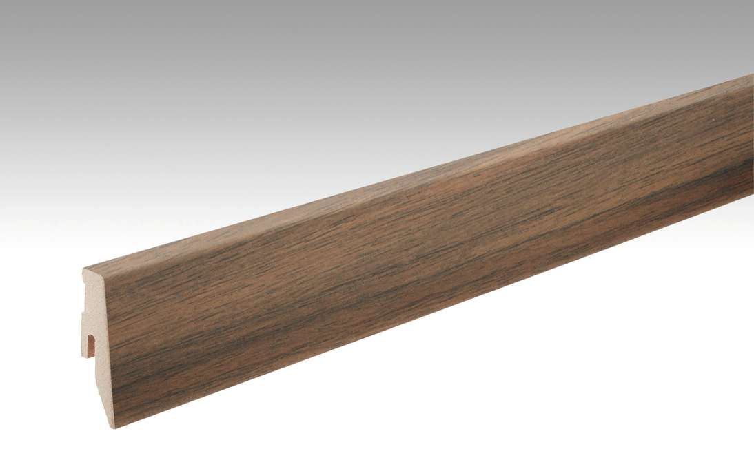 Plinthes MEISTER Noyer Amore 6389 - 2380 x 60 x 20 mm (200005-2380-06389)