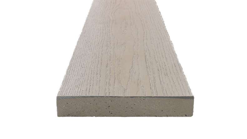 planeo Authoria PureBoard Plancher de terrasse massif - Light Grey 3.6m structuré