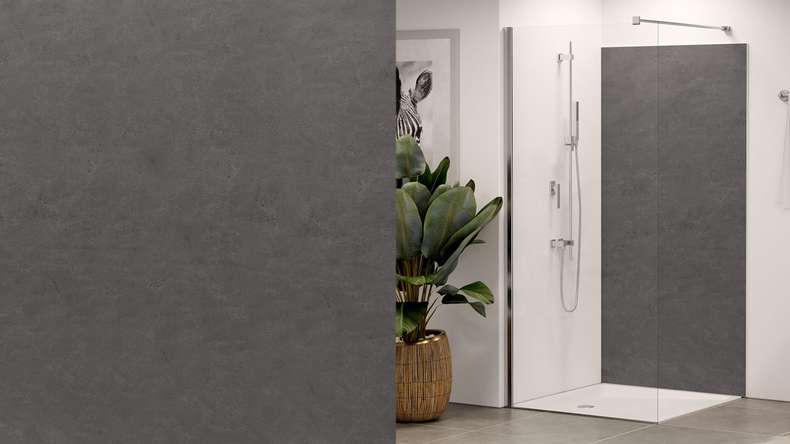 planeo Wallboard - Antracite mat - différents formats