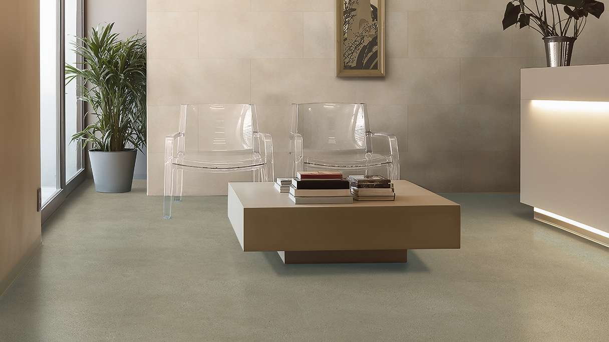 Gerflor Klick Vinyl Rigid - Creation 55 Clic Acoustic Backyard Taupe (61261713)