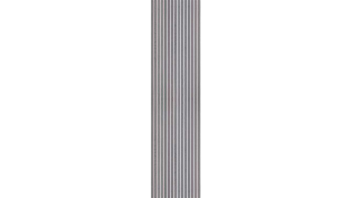 Pannelli acustici Skaben SilentWall Pro - Grigio rovere - 250 x 60 cm