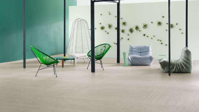 Forbo Linoléum Marmoleum Striato Original - Rocky ice 5232