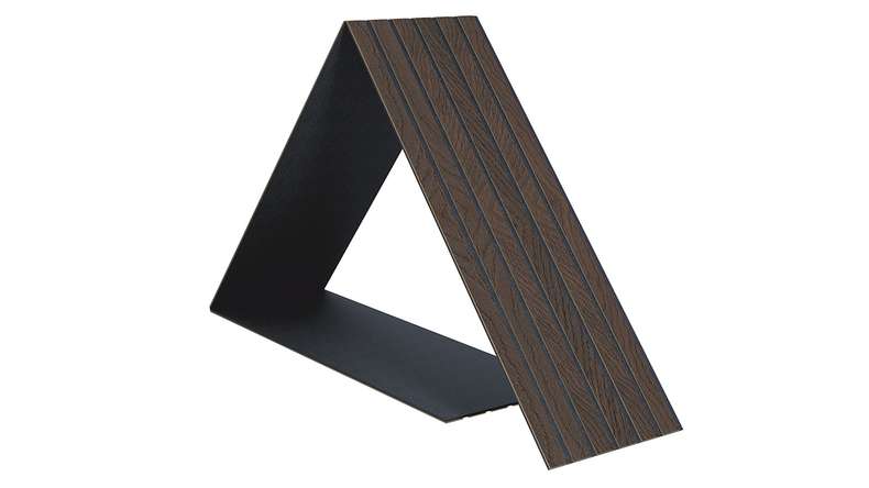 Pannelli acustici Skaben SilentWall Compact - rovere scuro - 244 x 30,5 cm