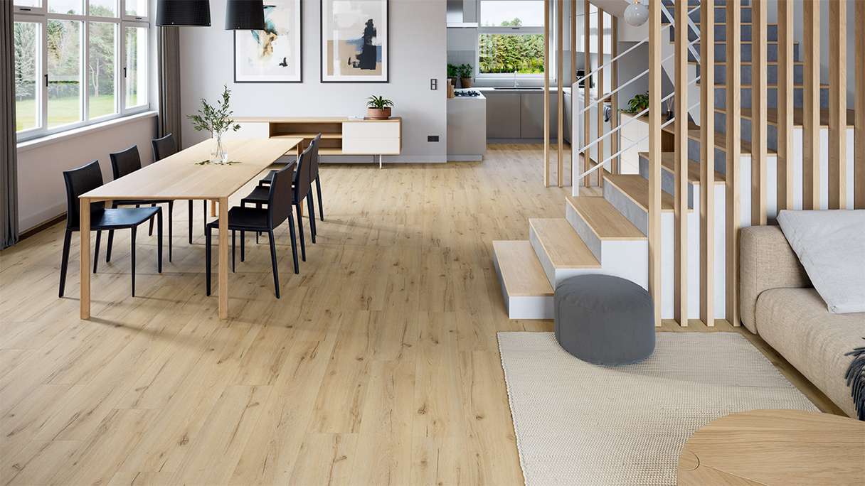 planeo Vinyle à clic rigide - Metro Oak | Isolation phonique intégrée (DF-K-132-055)