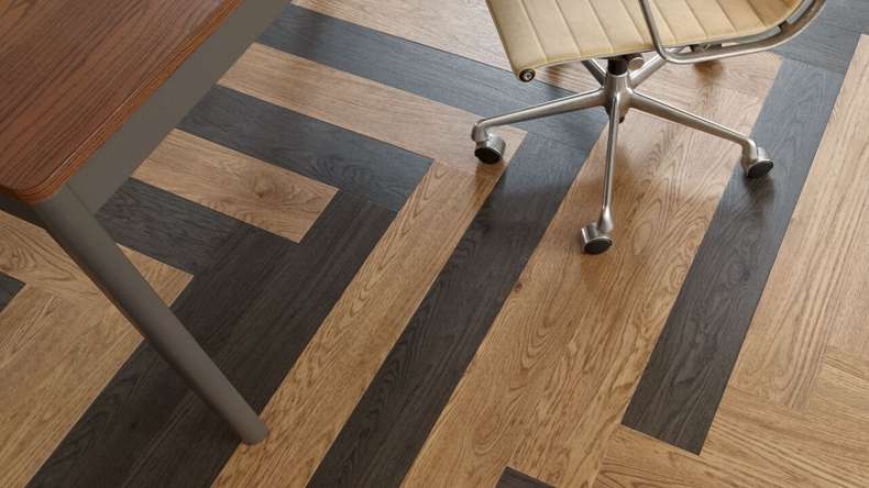 Forbo Allura Wood 40 vinile adesivo - Rovere annerito (60061DR4)