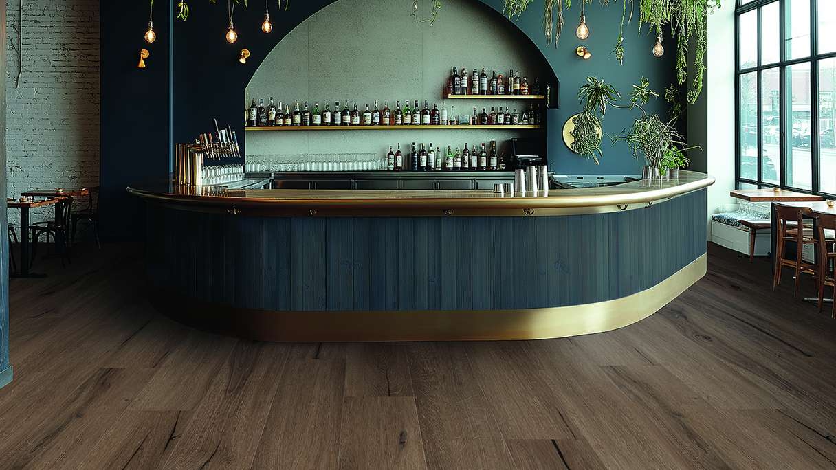 Gerflor Klebevinyl - Creation 30 Cedar Dark Brown