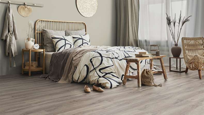 Gerflor vinyle adhésif - Virtuo 30 Glue Down Baita taupe | Aspect authentique (39191026)
