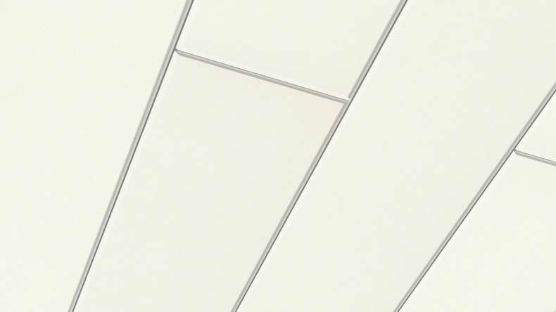 MeisterPanels lambris décor - Bocado 200 Uni Blanc brillant DF 324