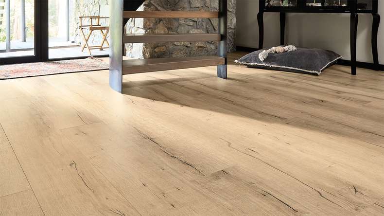 Sol design MEISTER MeisterDesign. next DL 500 S - 07139 Chêne vieux bois clair | Isolation phonique intégrée (400055-2052220-07139)
