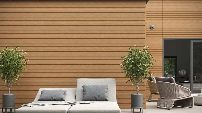 planeo Fassado - BPC Fassadenverkleidung Sand 5m (PBF-C19)