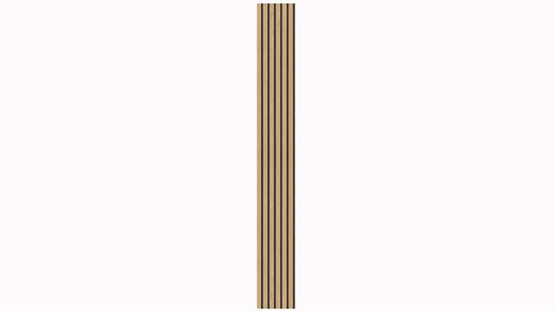 Skaben Akustikpaneele 6mm SilentWall Comfort Light - Eiche Hellbraun - 250 x 30 cm