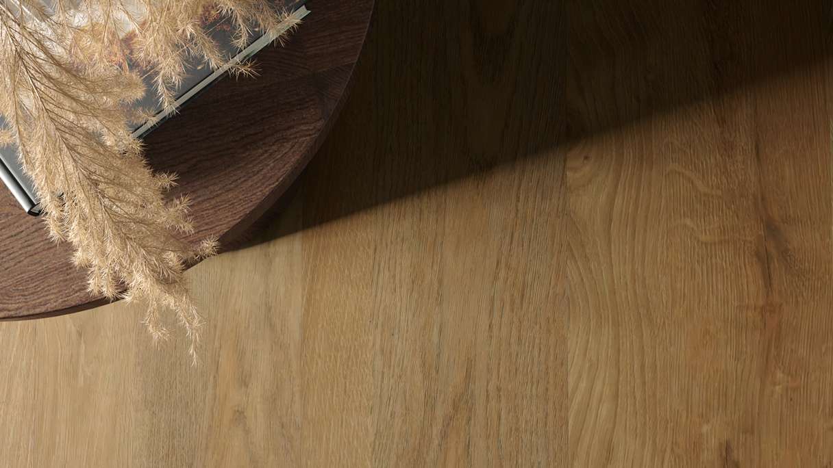 vinile adesivo planeo - Object Woodline Oak Gold | goffratura sincronizzata (PLDD2570-EGO)