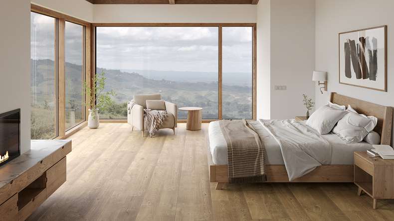 planeo parquet - SwissWood Quercia Strahlhorn (SW-110)