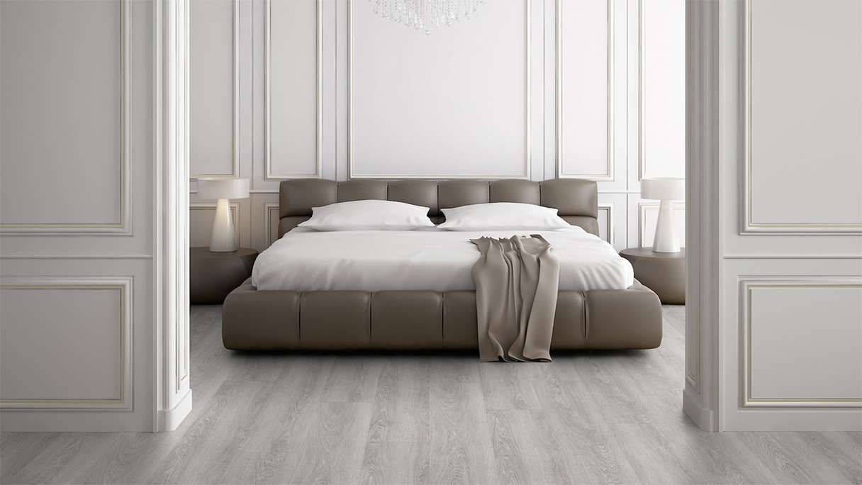 Gerflor Vinile ad incastro - Virtuo 30 Rigid Acoustic EIR Bohem Dark Grey | isolamento acustico integrato (39111457)
