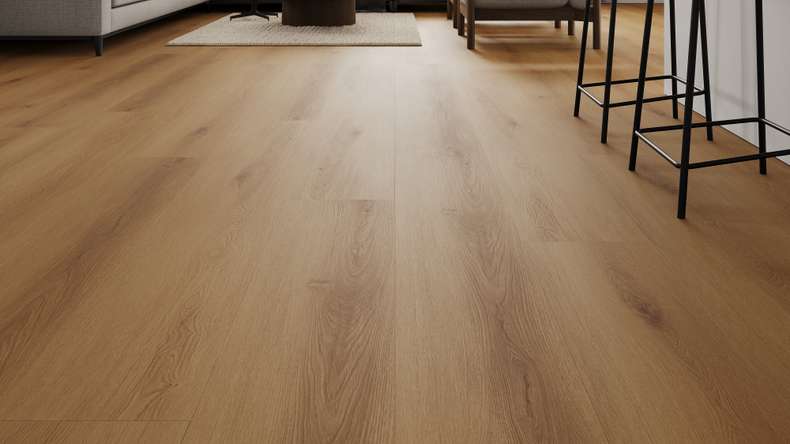 planeo Sol PVC rigide clipsable - Chêne Thessaloniki Plancher XL de 1,82 m de long (P02206U)