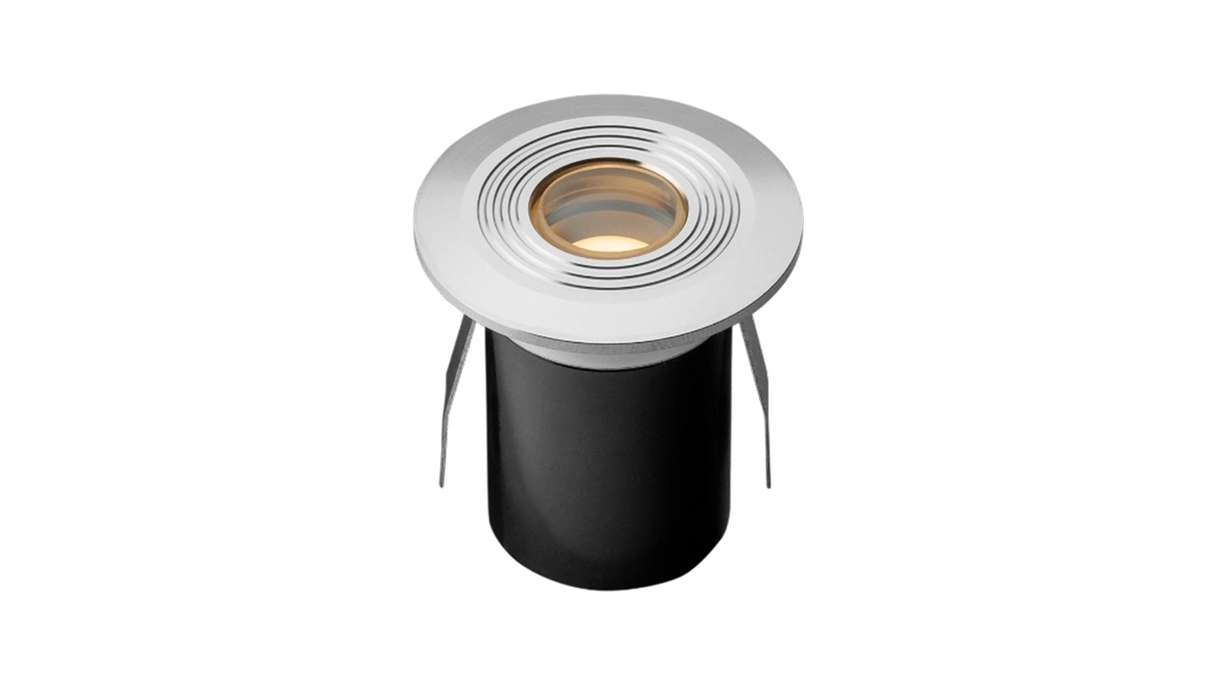 planeo Eclairage de jardin 12V - LED encastrable Onyx 30 RS - 0.5W 3 lumens