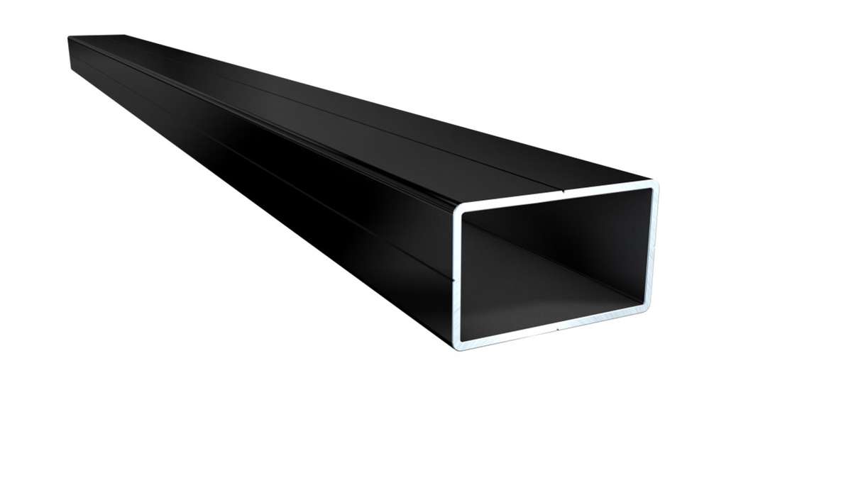 Komplett-Set TitanWood 3m Massivdiele Rillenstruktur dunkelgrau 49m² inkl. Alu-UK