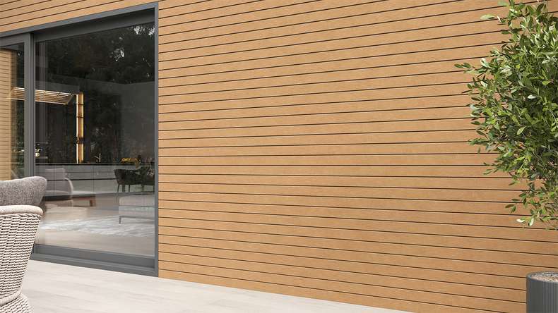 planeo Fassado - BPC Fassadenverkleidung Sand 5m (PBF-C19)