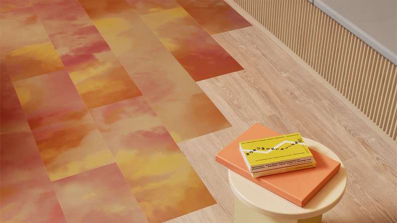 Vinile adesivo Forbo Allura Materiale 55 - Cielo magico (638745DR5_con)