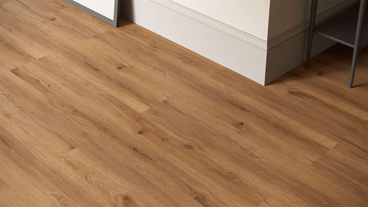 planeo Vinile rigido a incastro - GRANDline Nature Oak Brown | Isolamento acustico integrato (NF-GL-702-N)